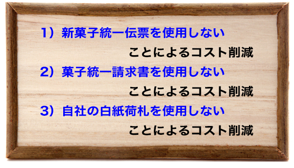 3つのコスト削減機能